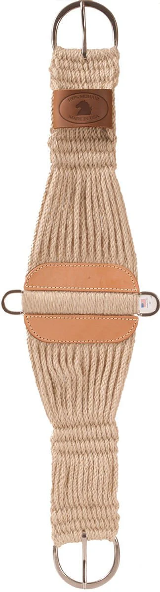 Mustang 100% Mohair Lonestar Roper Cinch, Natural - Image 5