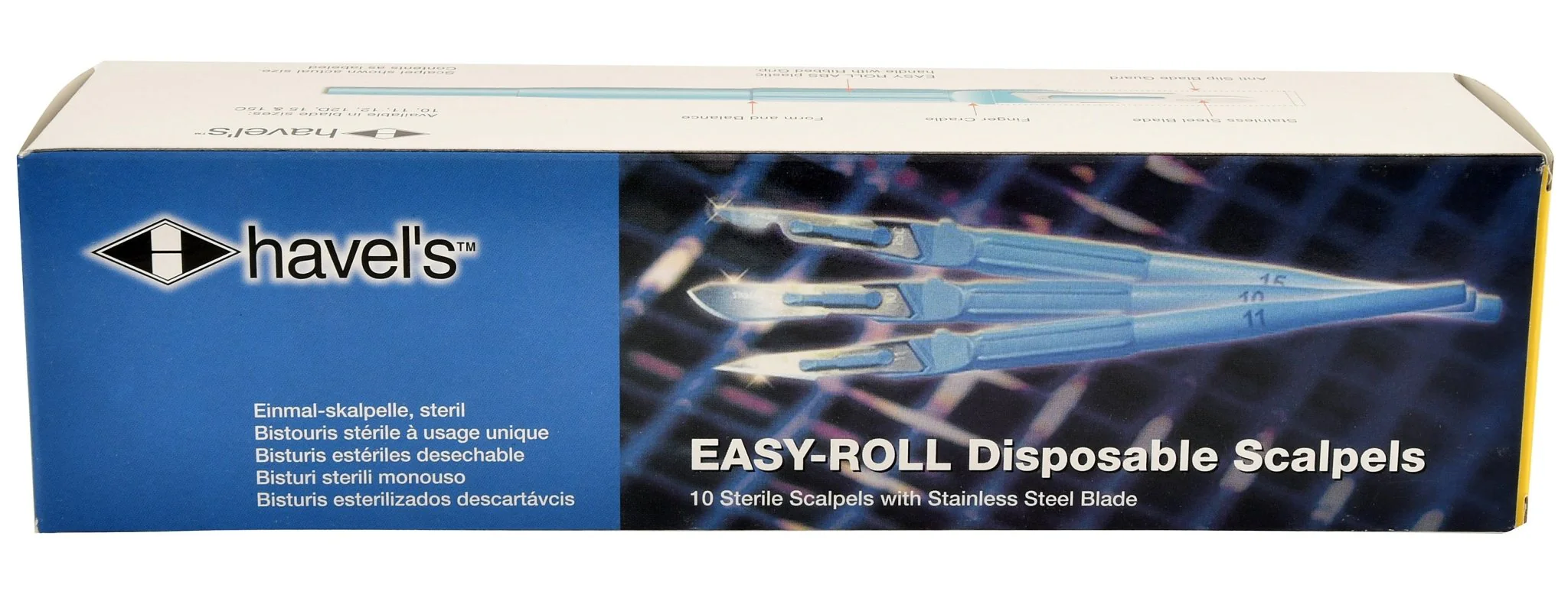 Disposable Scalpels #10 (10 pack) - Image 2