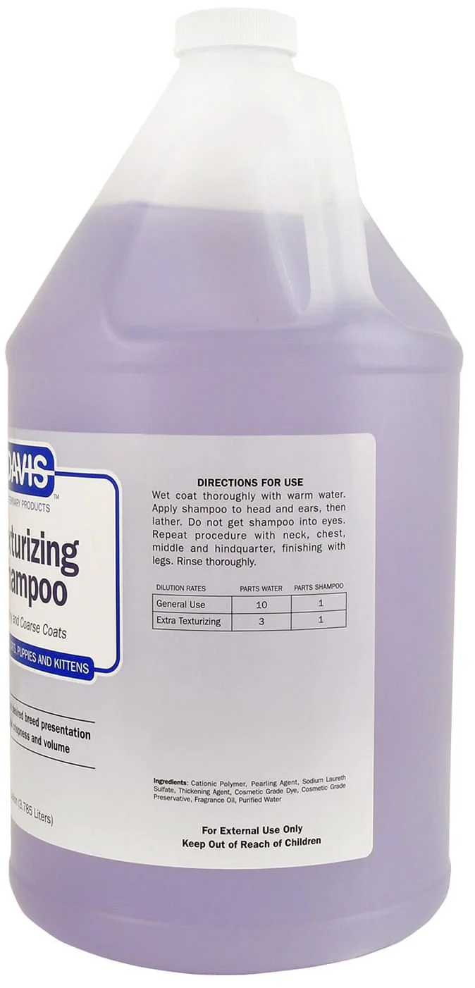 Davis Texturizing Pet Shampoo for Wiry & Coarse Coats, Dogs & Cats - Image 5