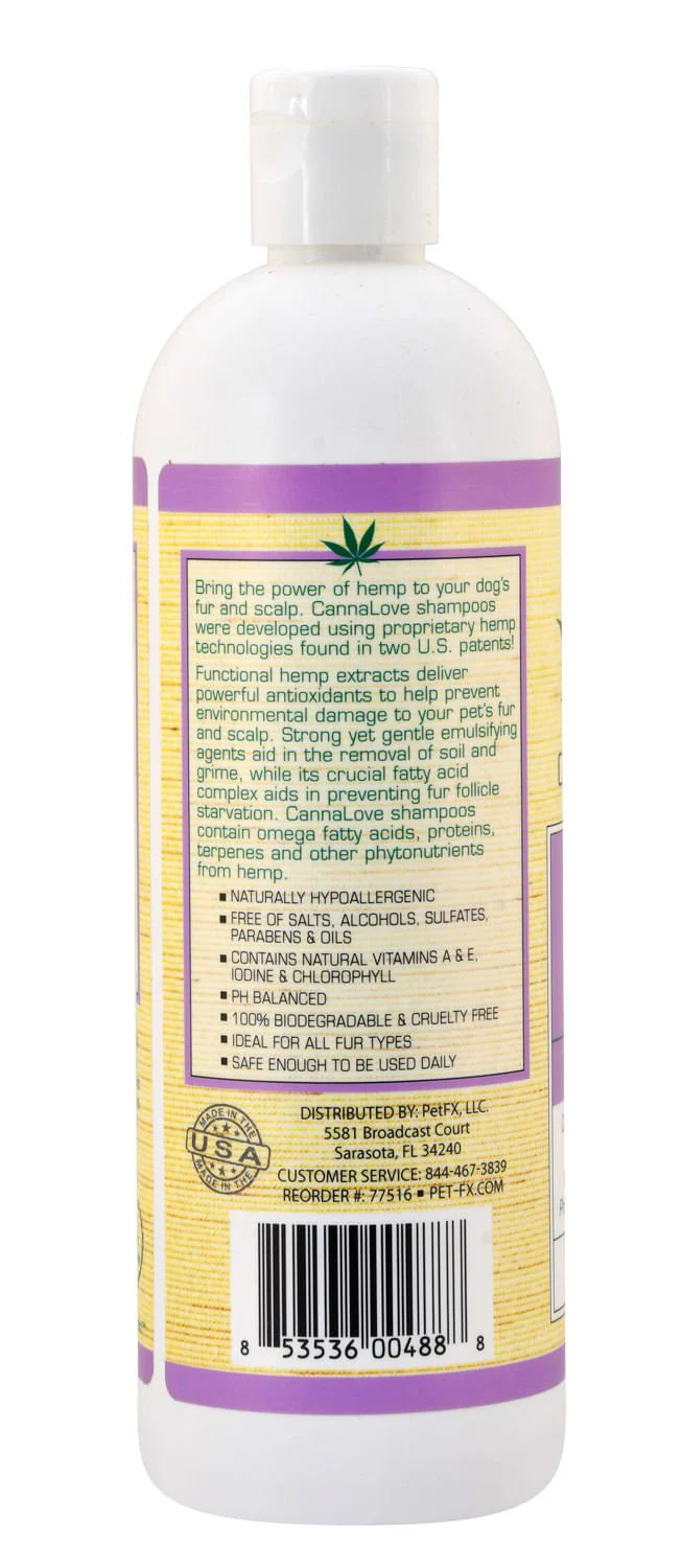CannaLove Anxiety Relief Shampoo, 16 oz - Image 3