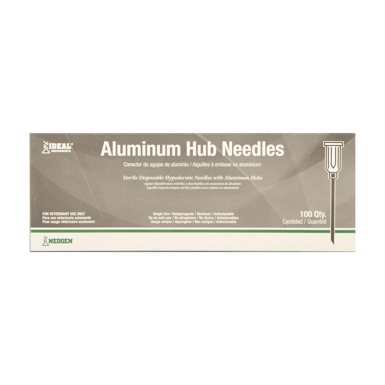 Ideal Aluminum Hub Needles, Box of 100 - Image 5