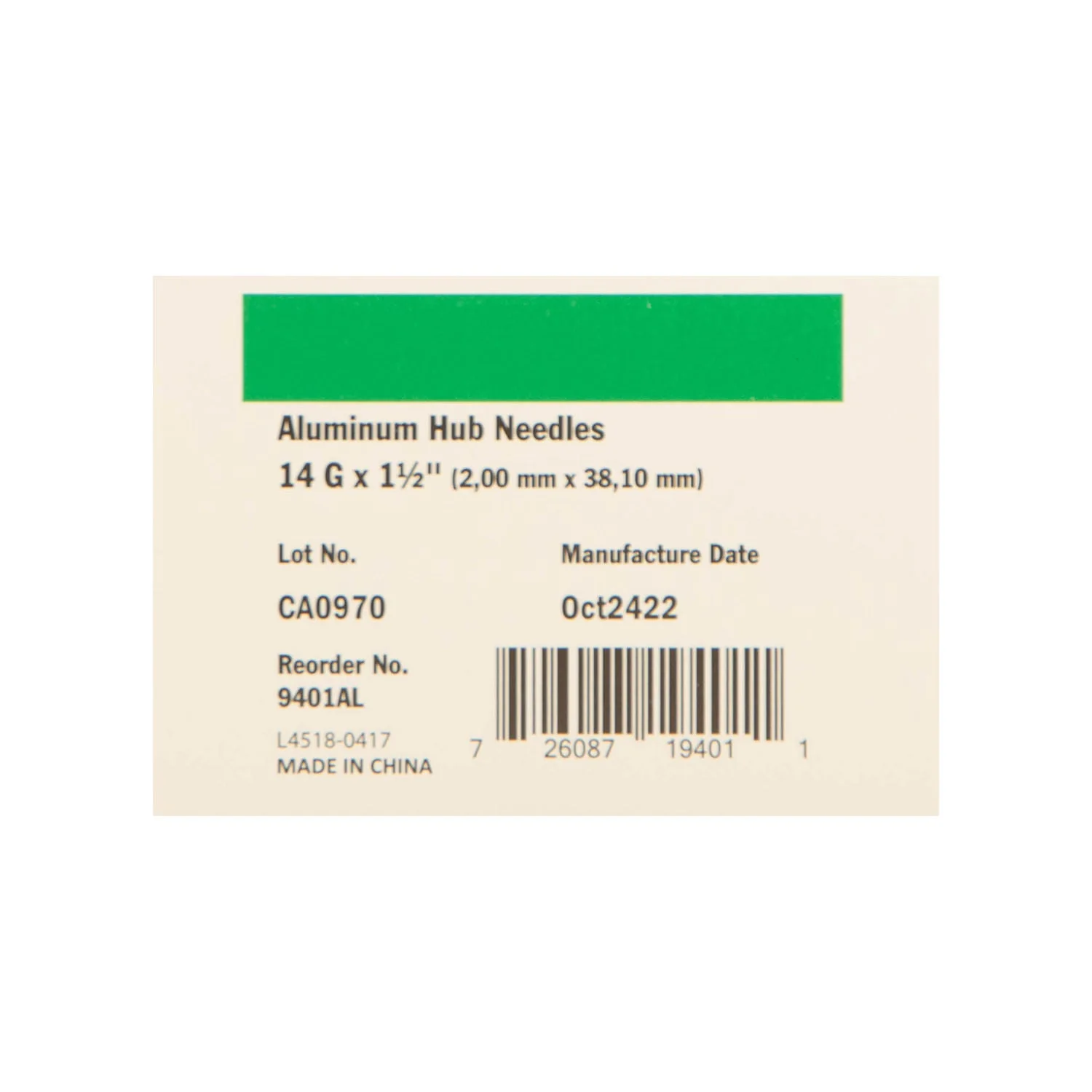 Ideal Aluminum Hub Needles, Box of 100 - Image 6