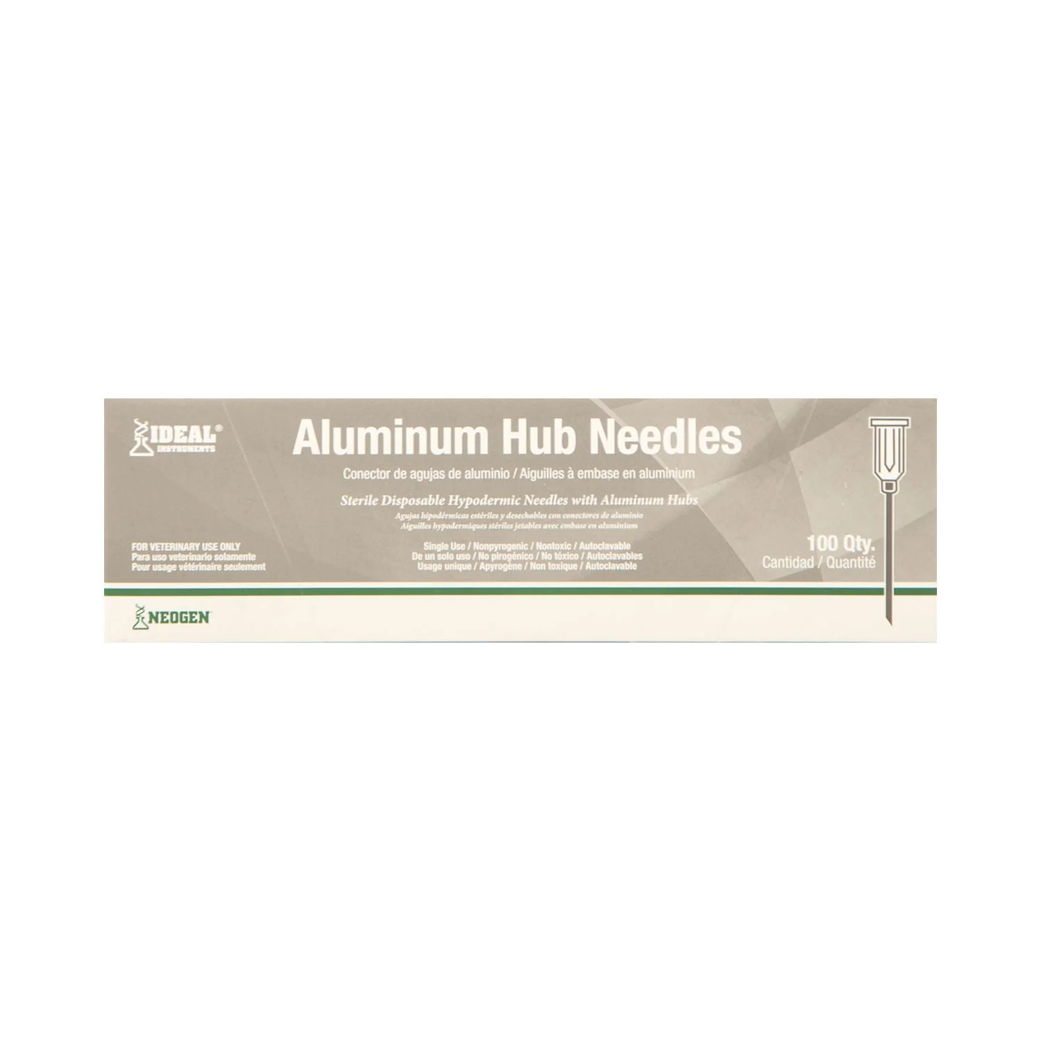 Ideal Aluminum Hub Needles, Box of 100 - Image 9