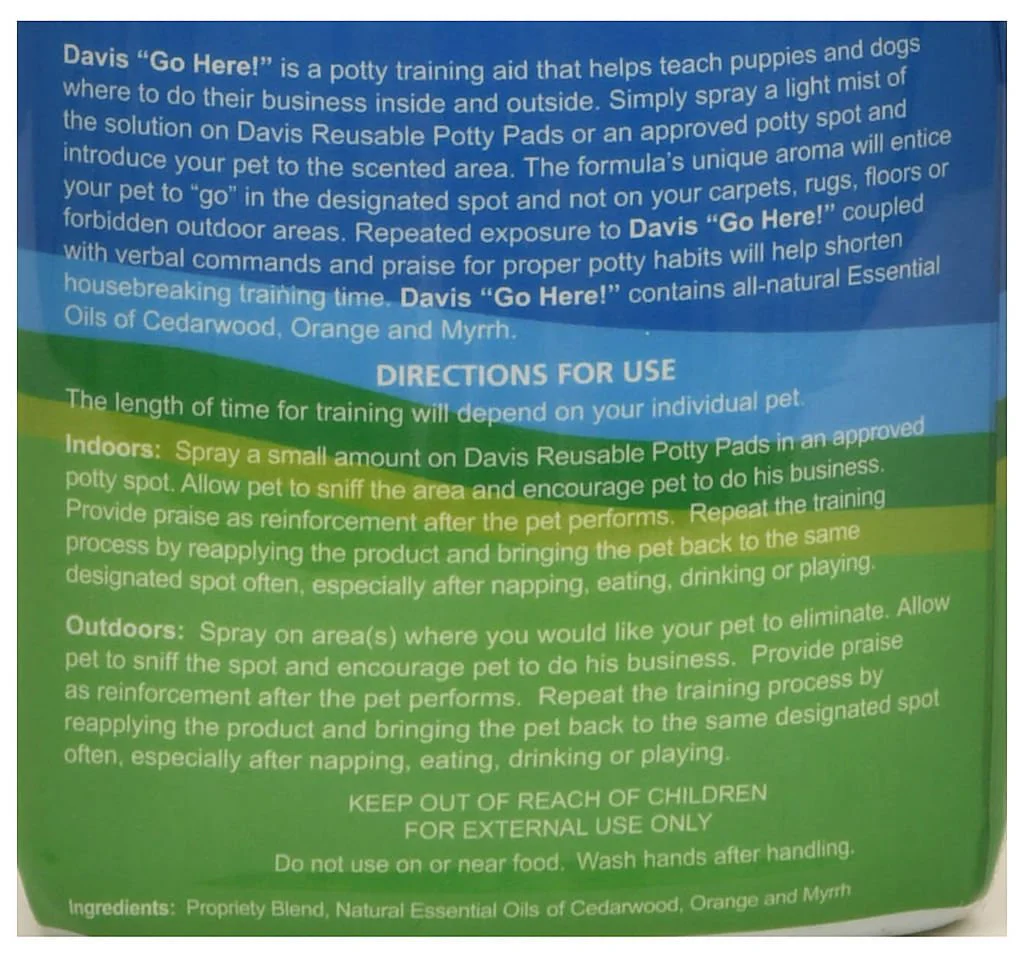 Go Here! Potty Training Spray for Dogs & Puppies, 22 oz - Image 2