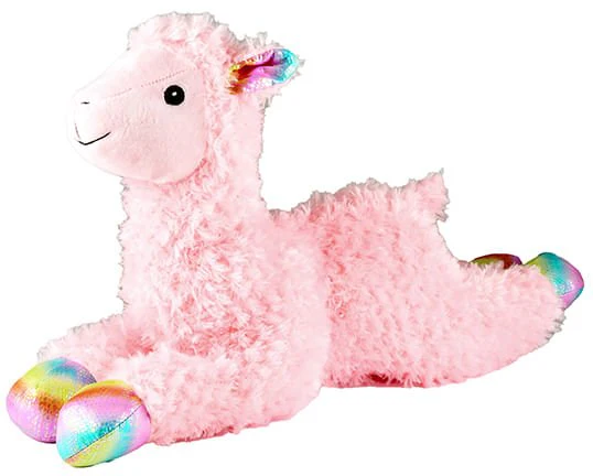 24" Jumbo Plush Llama, Assorted Colors - Image 4