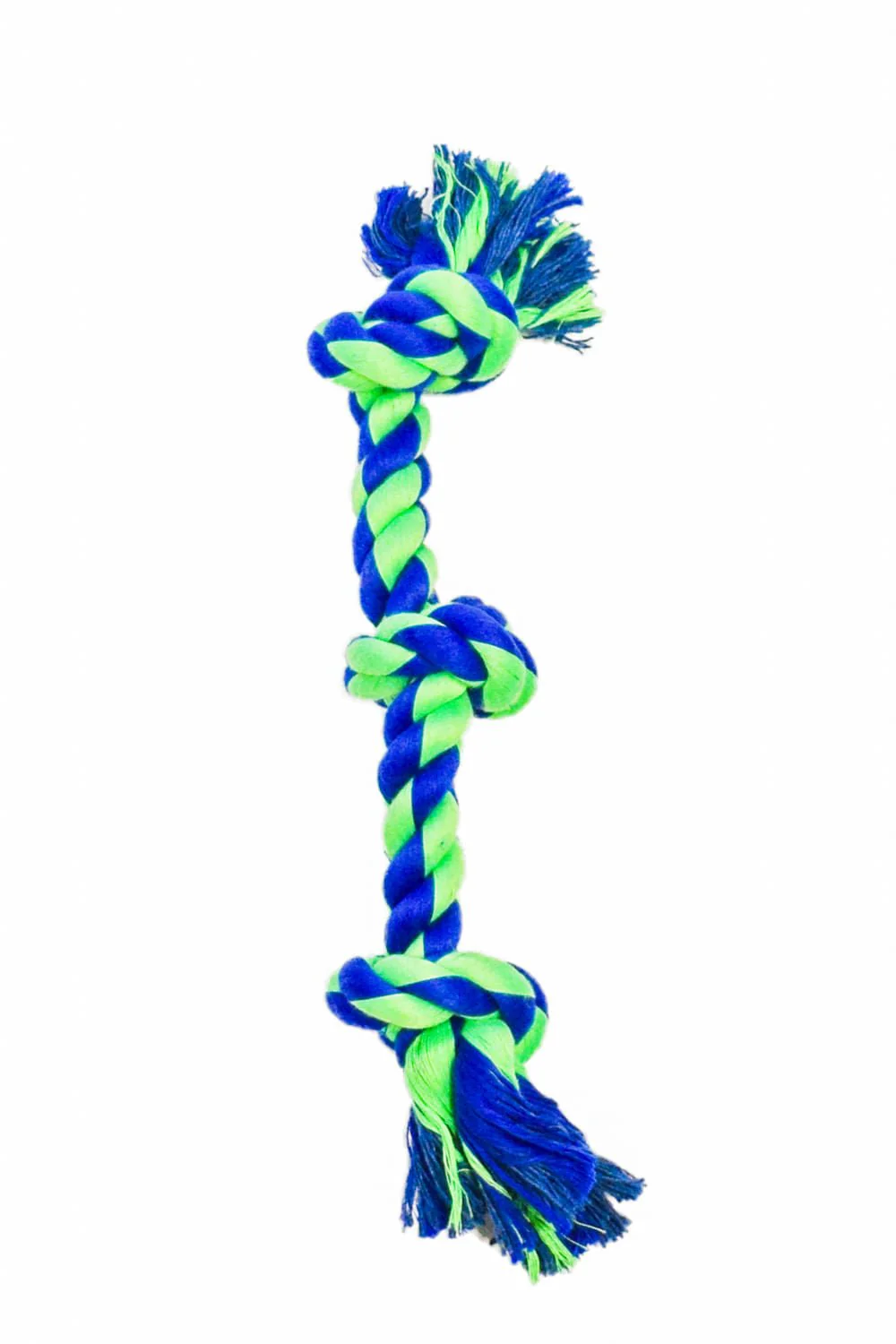 3 Knot Cotton Rope Bone Dog Toy