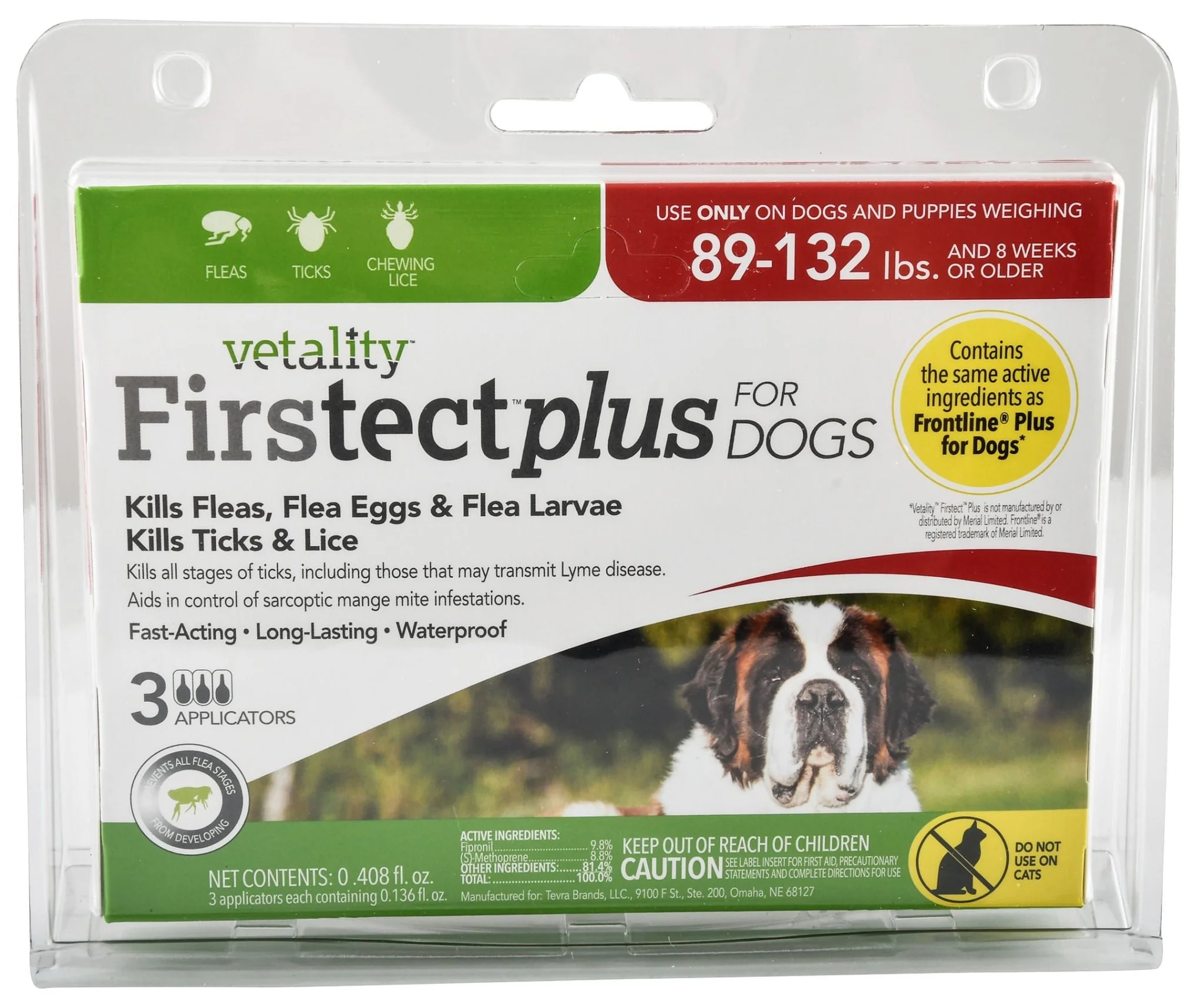 Vetality Firstect Plus for Dogs, 3-pack - Image 7