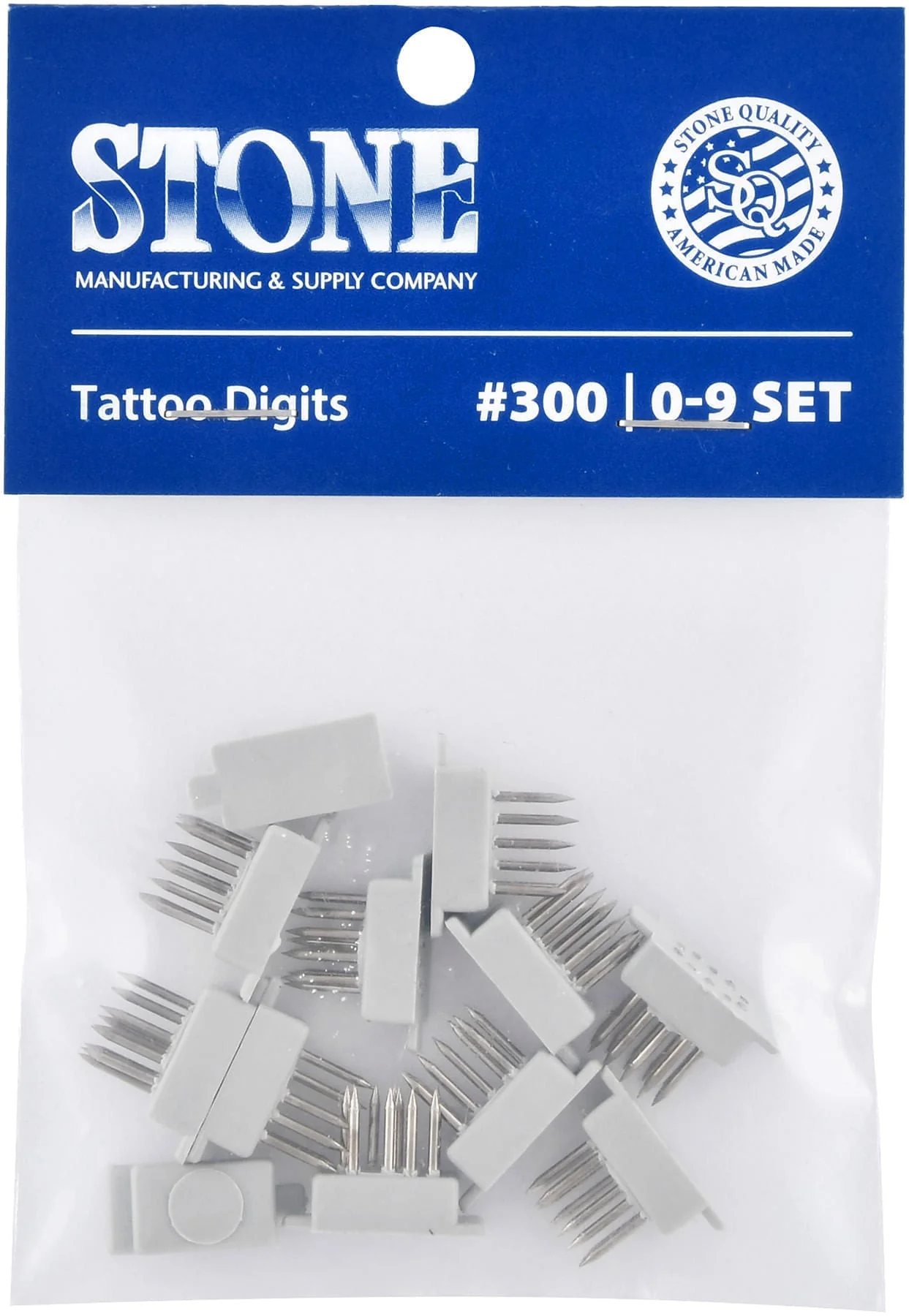 Stone #300 Tattoo Kit for Small Animals – Aluminum Pliers with #300 Digits and Black Tattoo Ink for Rabbits, Dogs, Cats, Pigs, Chickens - Image 2