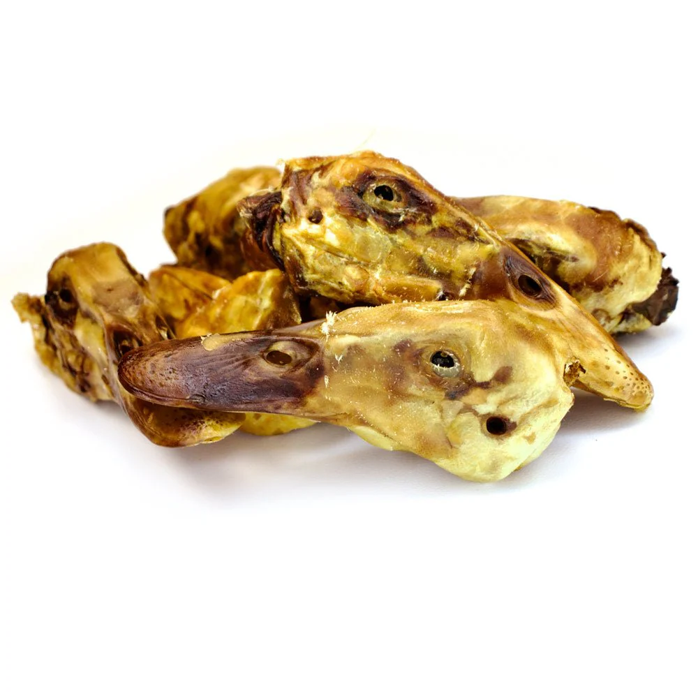 All-Natural Duck Head Dog Chews – High Protein, Single Ingredient, Made in USA - Image 2