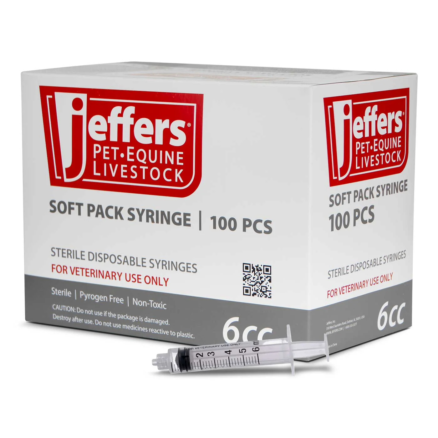 Jeffers Luer Lock Syringes, Boxes - Image 3