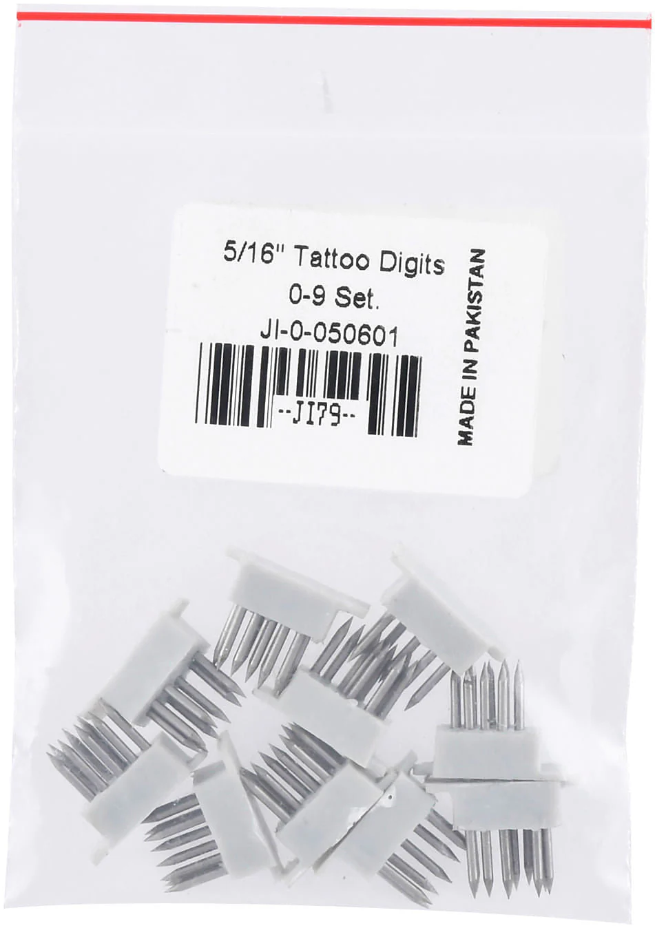 Extra Jeffers Small Animal Tattoo Letters and/or Numbers, 5/16"