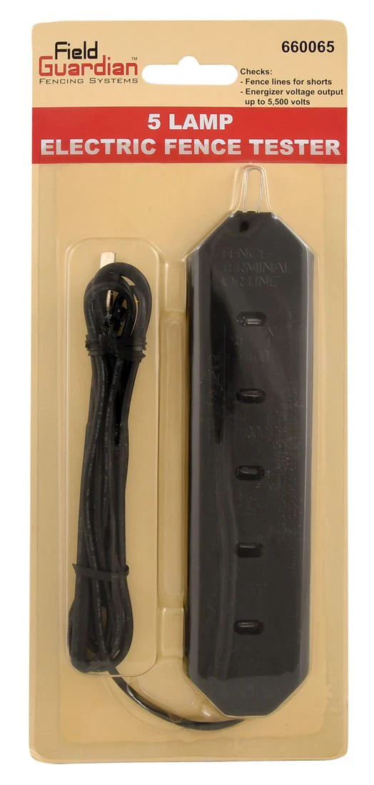 5 Lamp Electric Fence Tester - Image 3