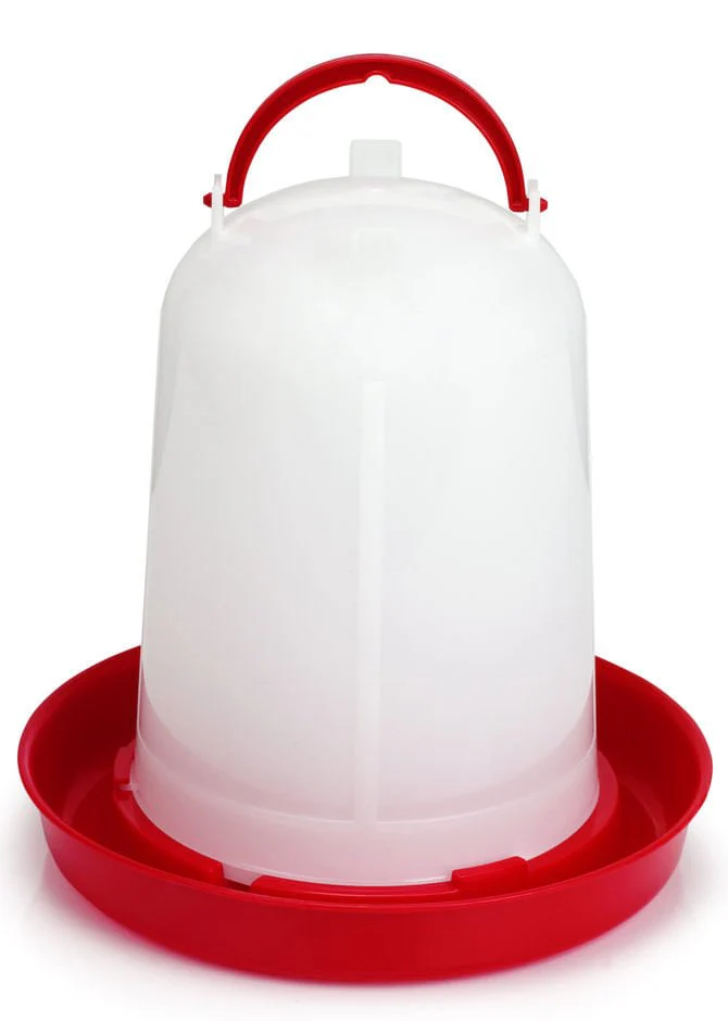 Economy Plastic Poultry Waterer – Durable Snap-Together Chicken Waterer, 1.5L / 3L / 5L - Image 5