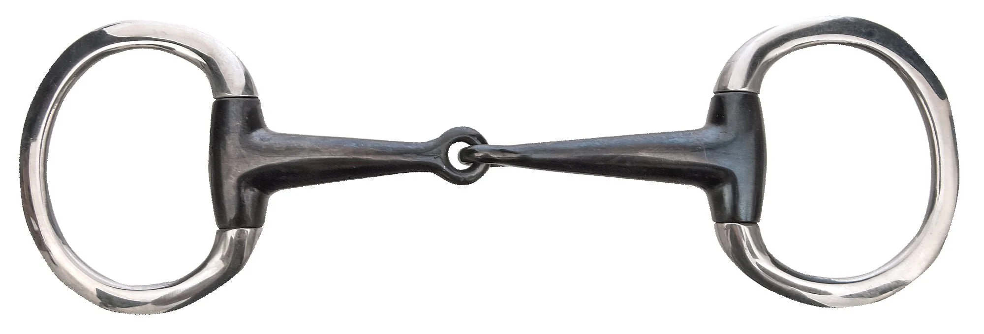 Jeffers Sweet Iron Eggbutt Snaffle Horse Bit - Image 2