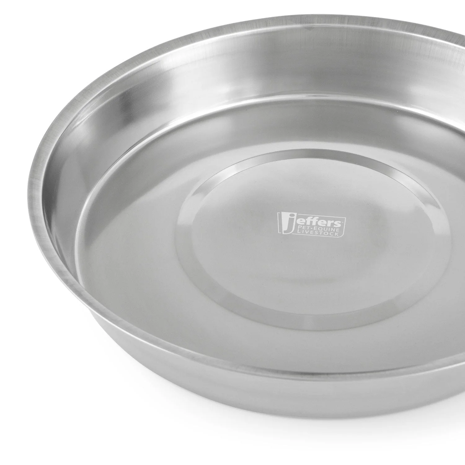 Jeffers Stainless Steel Puppy Pan Food & Water Dish - Image 7
