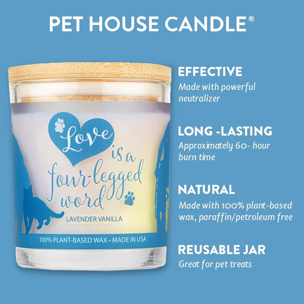 Pet House Candle, 9 oz – Pet Odor Eliminating, Non-Toxic, Long-Lasting, Hand-Poured in USA - Image 97