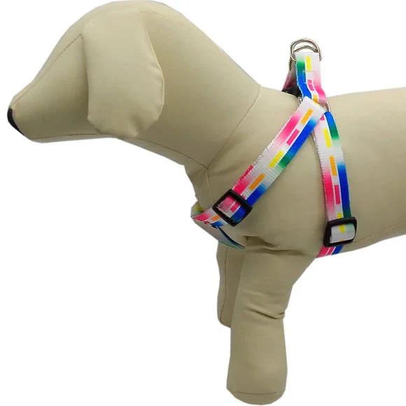 Adjustable Dog Harness, Assorted Double-Sided Print, Up to 25 lbs - Image 3