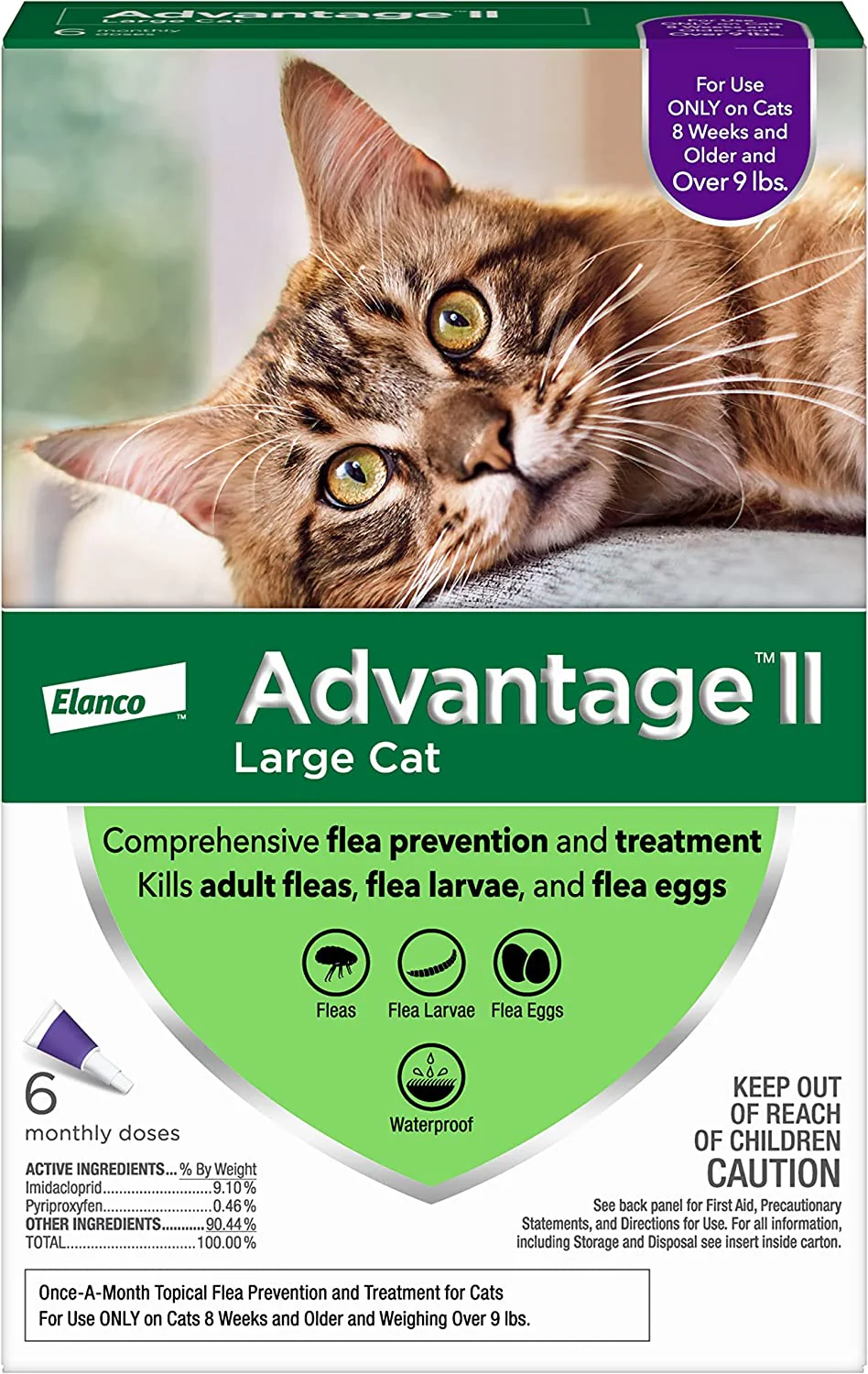 Advantage II Topical Flea Control for Cats & Kittens - Image 7