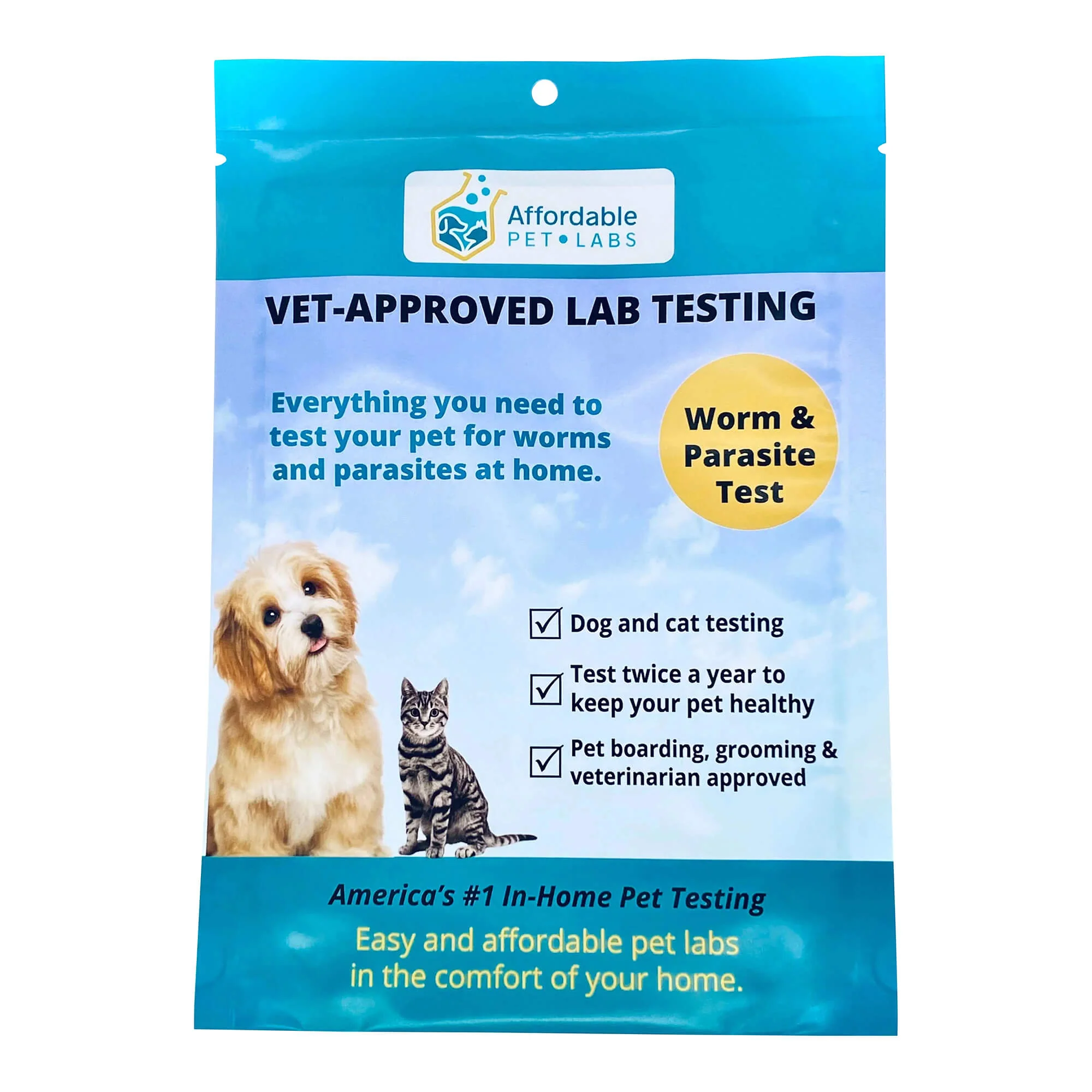 Premier Fecal Diagnostic Test For Cats, Easy Home Kit - Image 3