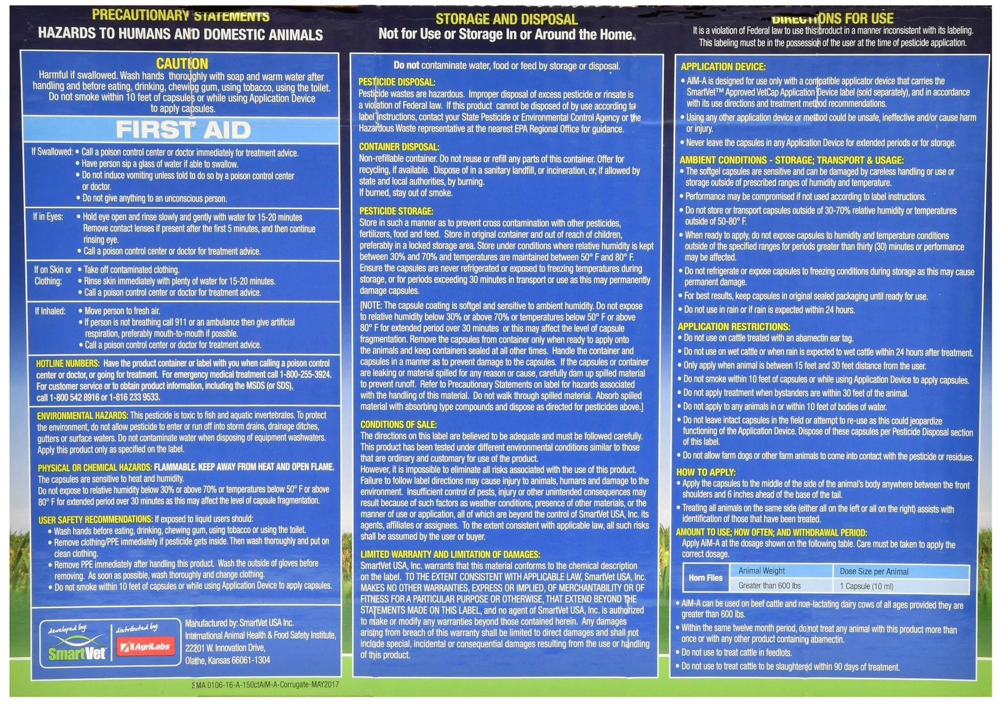 AiM-A Insecticide Gel Caps - Image 7