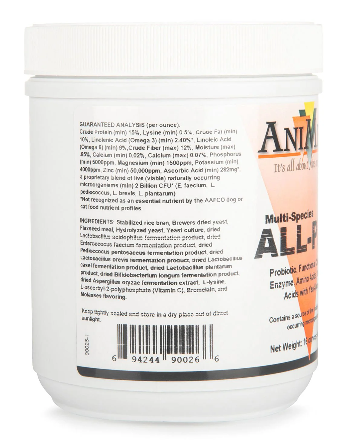 Animed ALL-PRO Probiotic Supplement for Multi-Species Animals - Image 3