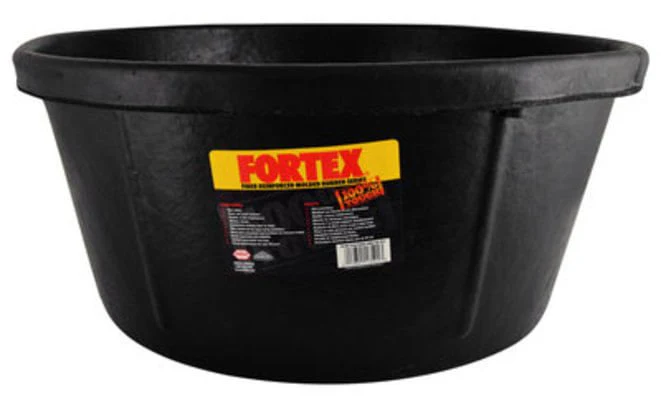 Fortex Heavy Duty Rubber All-Purpose Utility Tubs for Livestock – Farm & Industrial Use - Image 2