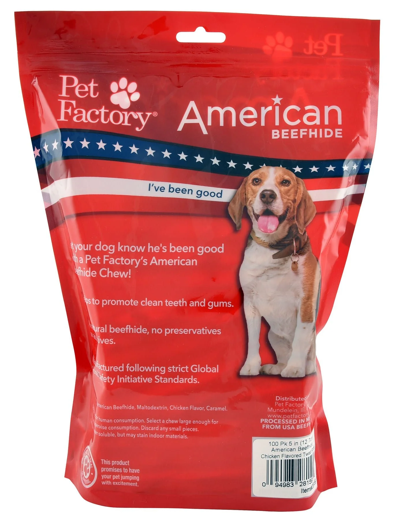 American Beefhide 5" Chicken Flavored Twist Sticks - Image 6