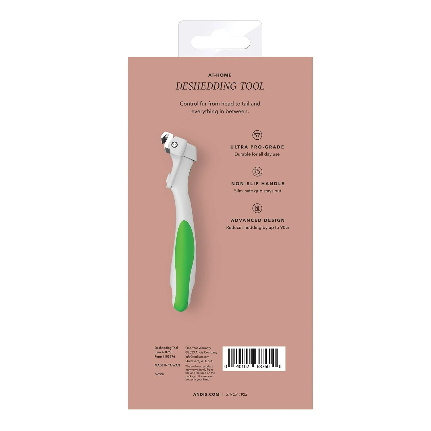 Andis Deshedding Tool, Ideal for All Dog Sizes - Image 5
