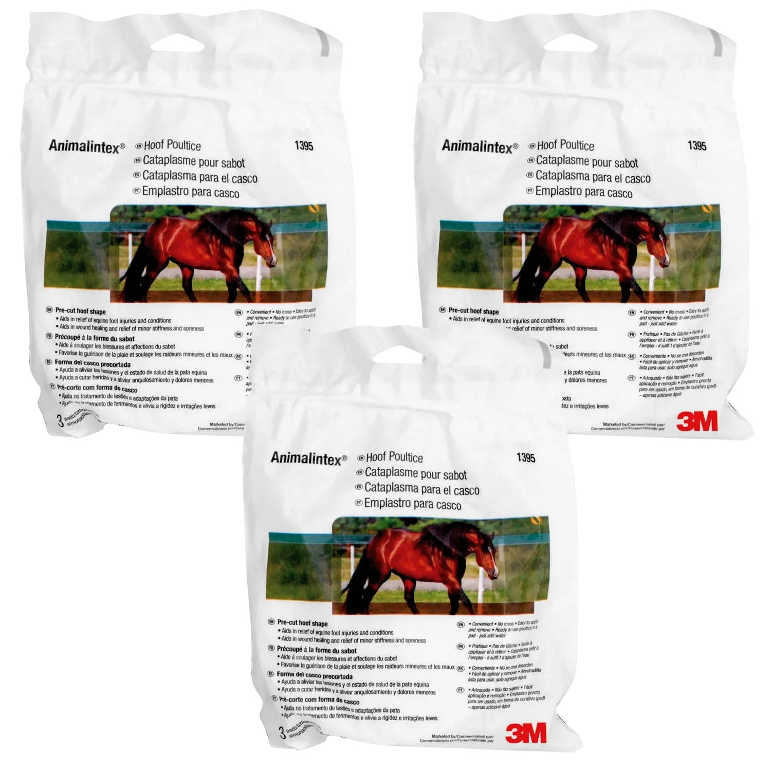 3M Animalintex Hoof Poultice Pads for Horses - Image 2