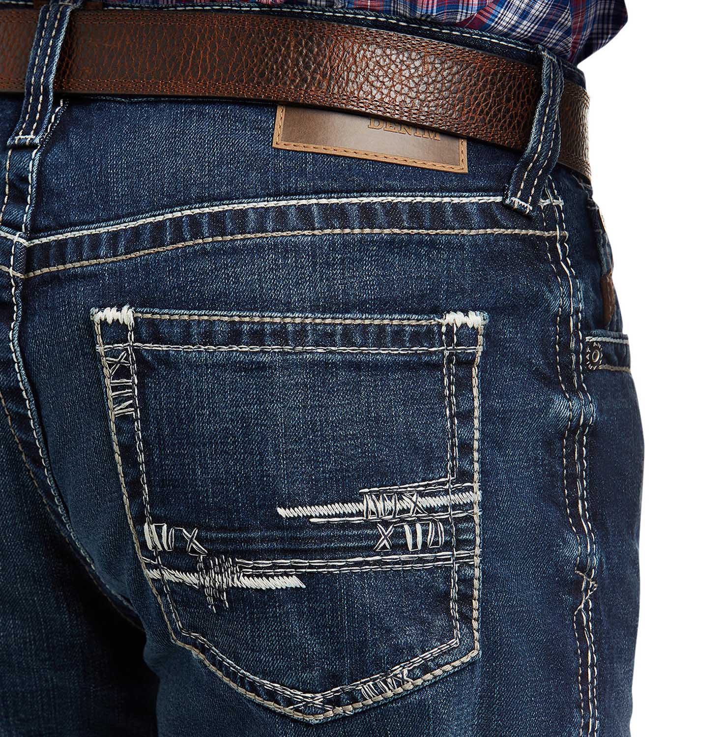 Ariat Men's M4 Low Rise Stretch Adkins Boot Cut Jean - Image 116