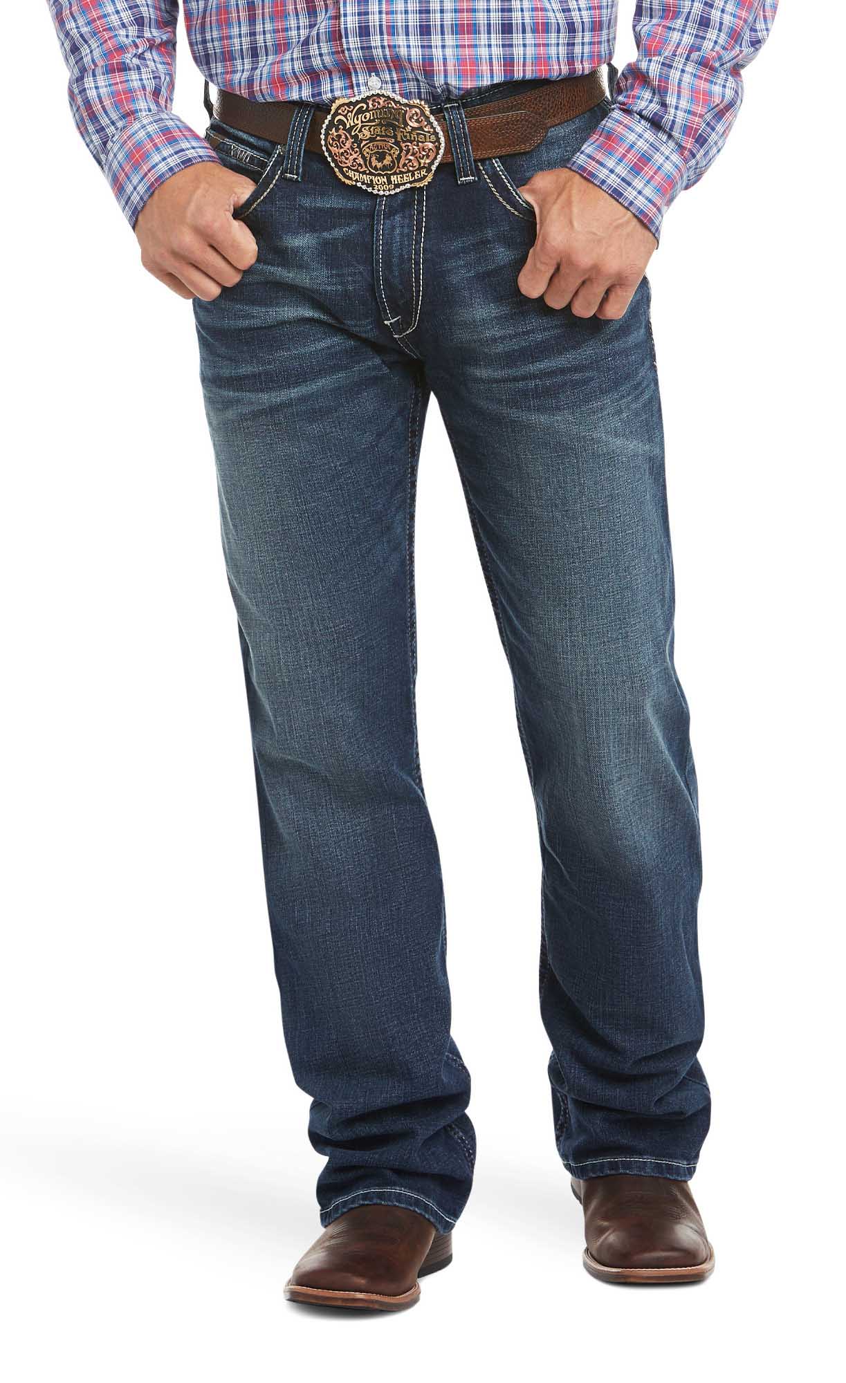 Ariat Men's M4 Low Rise Stretch Adkins Boot Cut Jean - Image 37