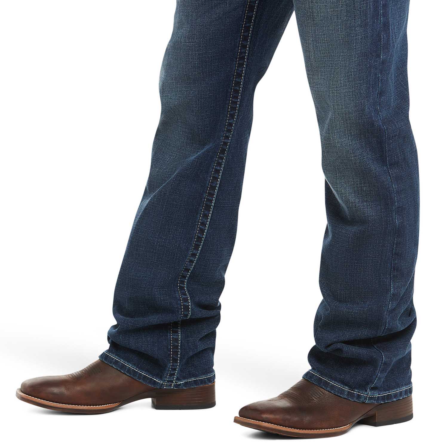 Ariat Men's M4 Low Rise Stretch Adkins Boot Cut Jean - Image 55