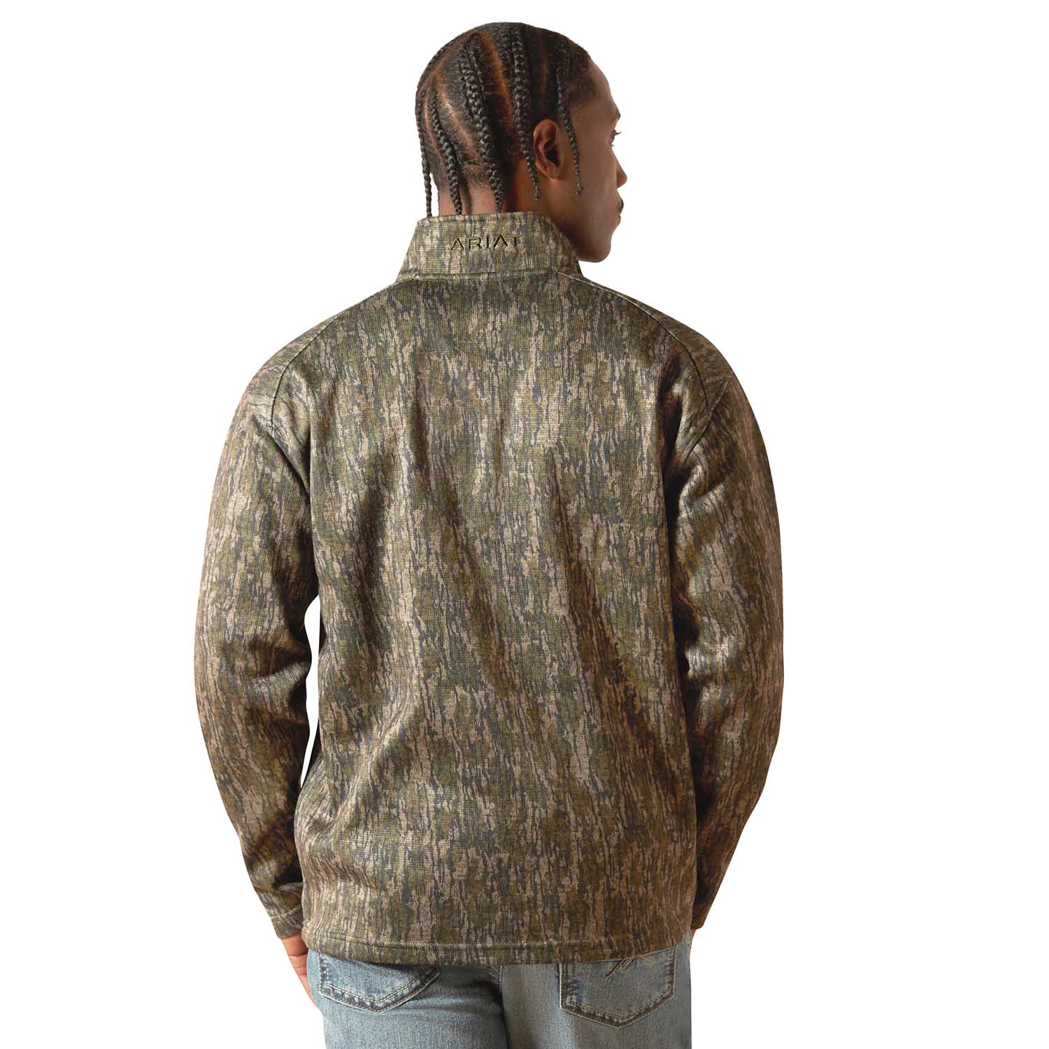 Ariat Mens Caldwell 1/4 Zip Pullover Sweater - Image 6