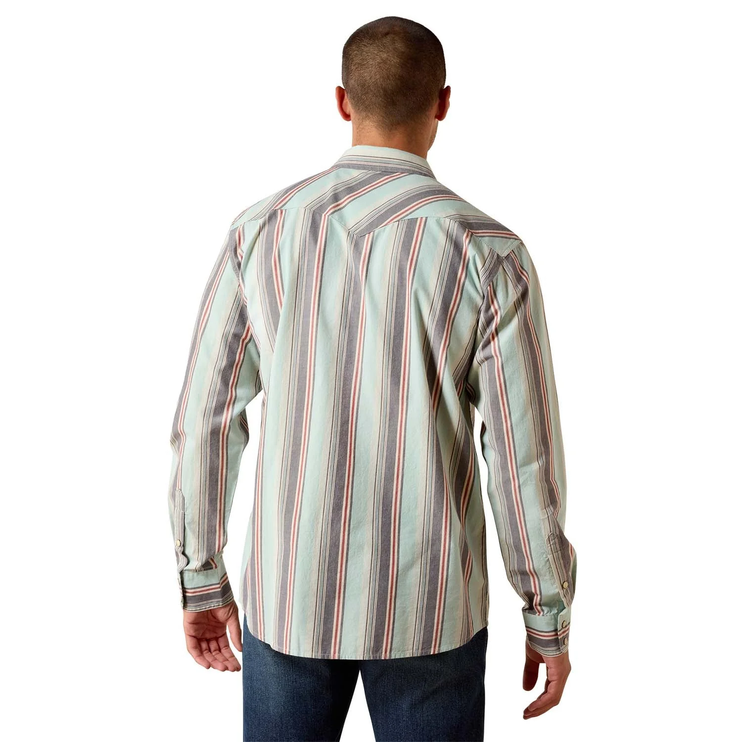 Ariat Men's Retro Long Sleeve Snap Western Shirt - Image 8
