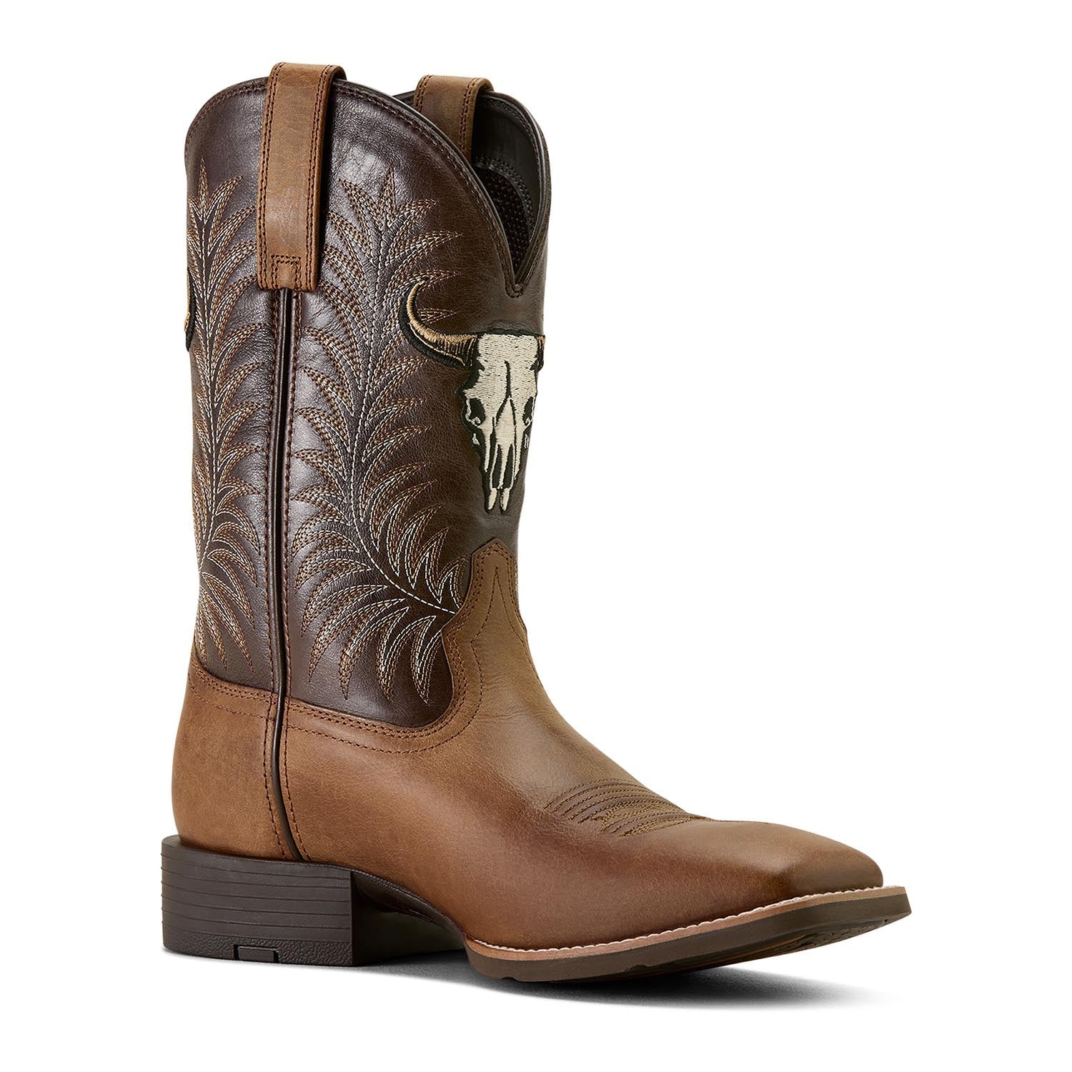 Ariat Men's Sport Steer Skull Boots - Image 4