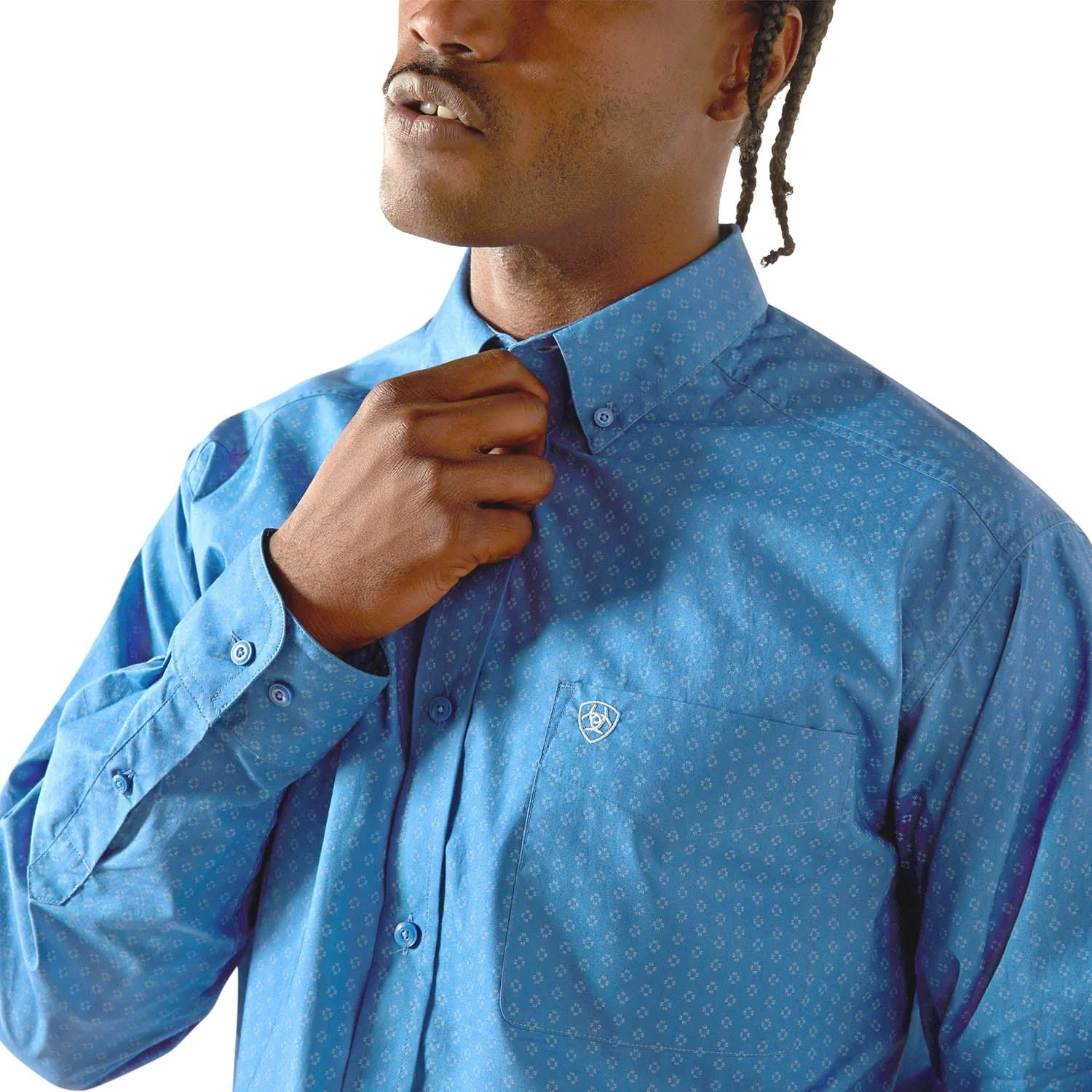 Ariat Mens Stratford Classic Fit Long Sleeve Shirt - Image 3