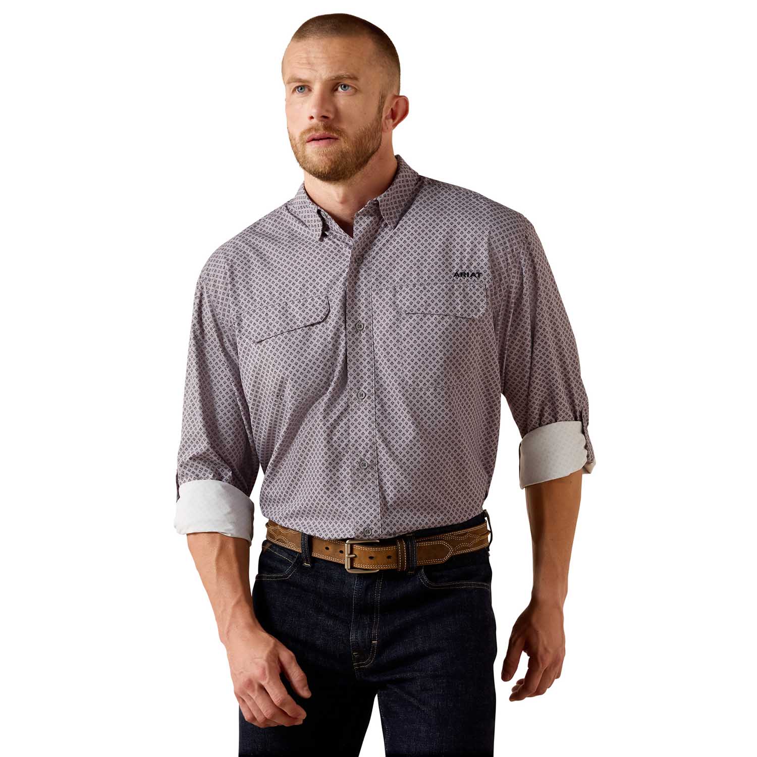 Ariat Men's VentTek Outbound Classic Fit Long Sleeve Shirt - Image 11