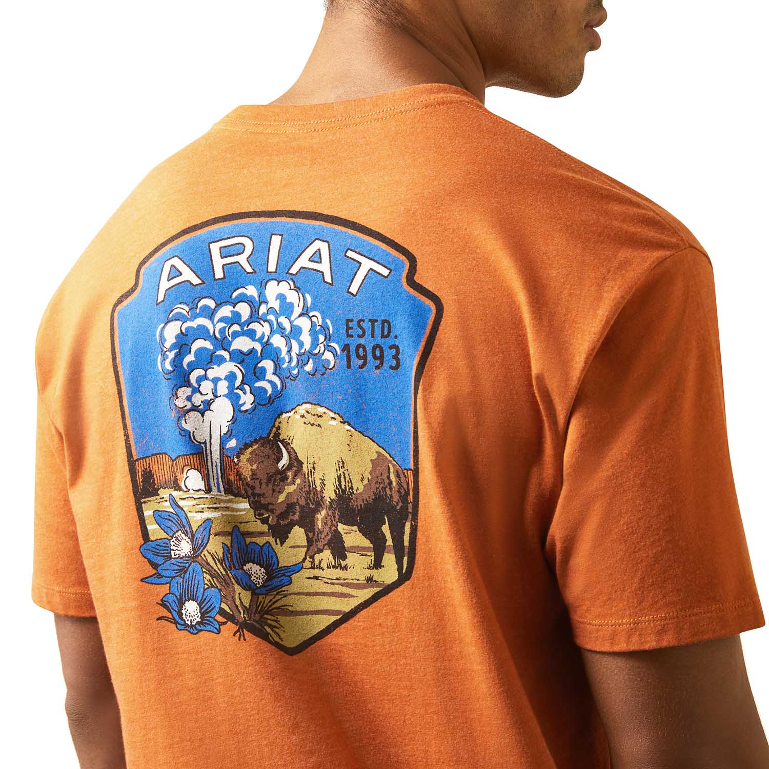 Ariat Men's Old Faithful Short Sleeve T-Shirt - Image 6