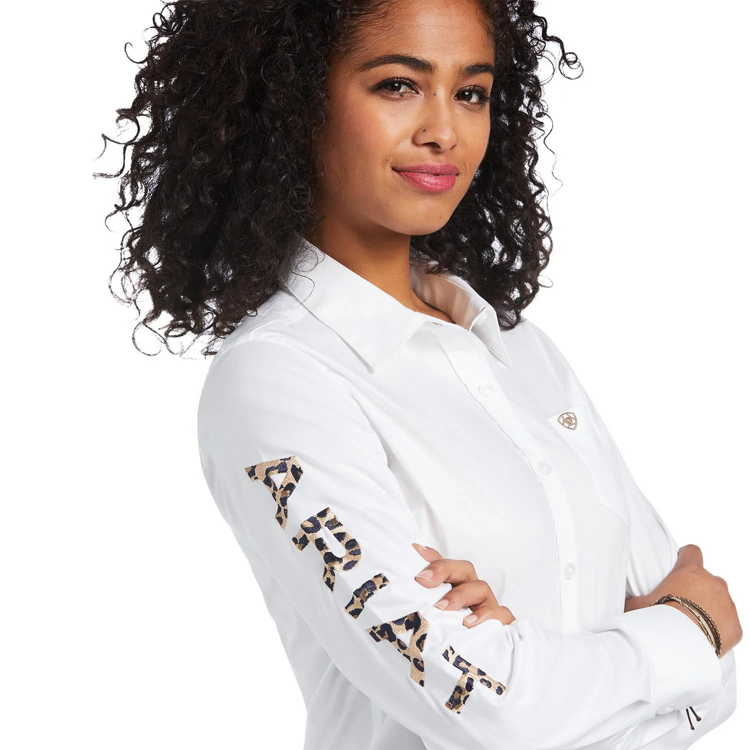 Ariat Women’s Team Kirby Wrinkle-Resistant Stretch Western Performance Shirt - Image 10