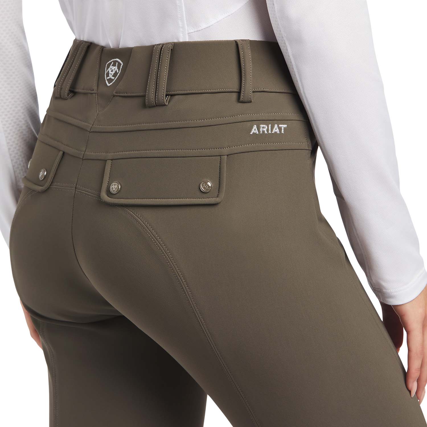 Ariat Tri Factor EQ Grip Knee Patch Breech - Image 5