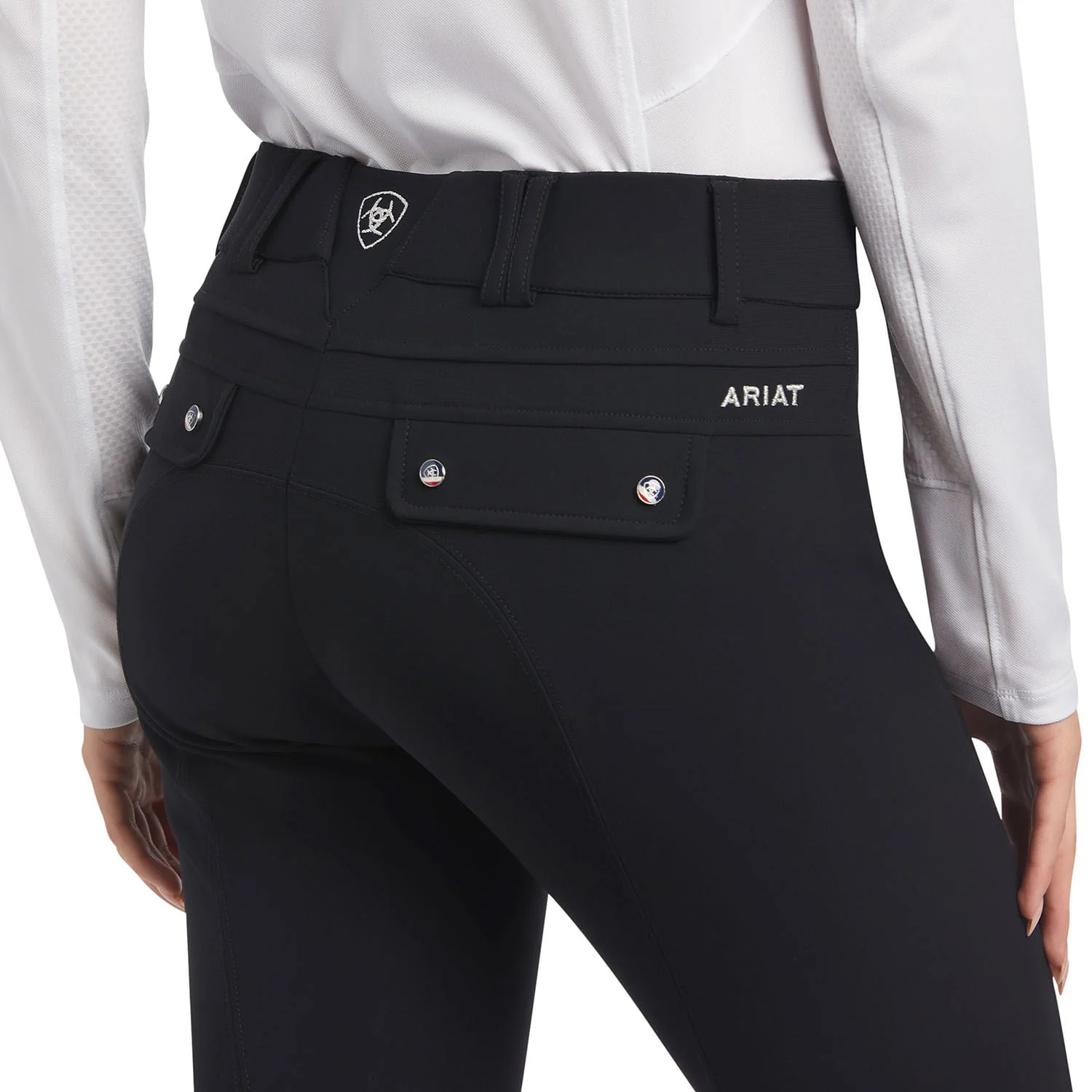 Ariat Tri Factor EQ Grip Knee Patch Breech - Image 9