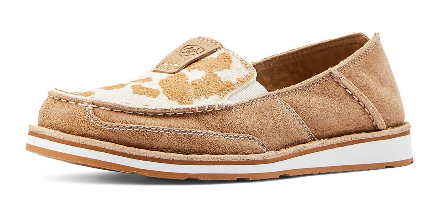 Ariat Women's Cruisers, Adobe/ Tan and White Hair On - Image 10