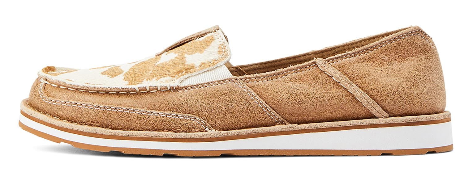 Ariat Women's Cruisers, Adobe/ Tan and White Hair On - Image 9