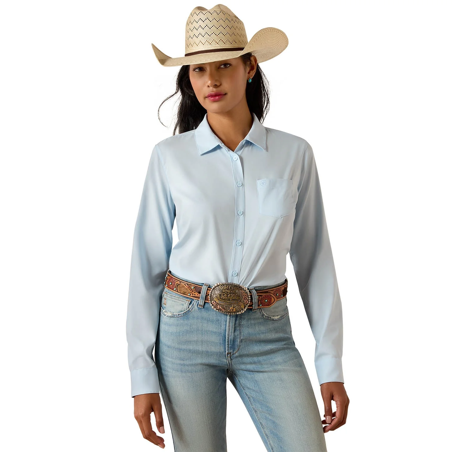 Ariat Women's Kirby Pro Shirt – Long Sleeve, Athletic Fit, UV Protection, Riding & Outdoor Wear - Image 10