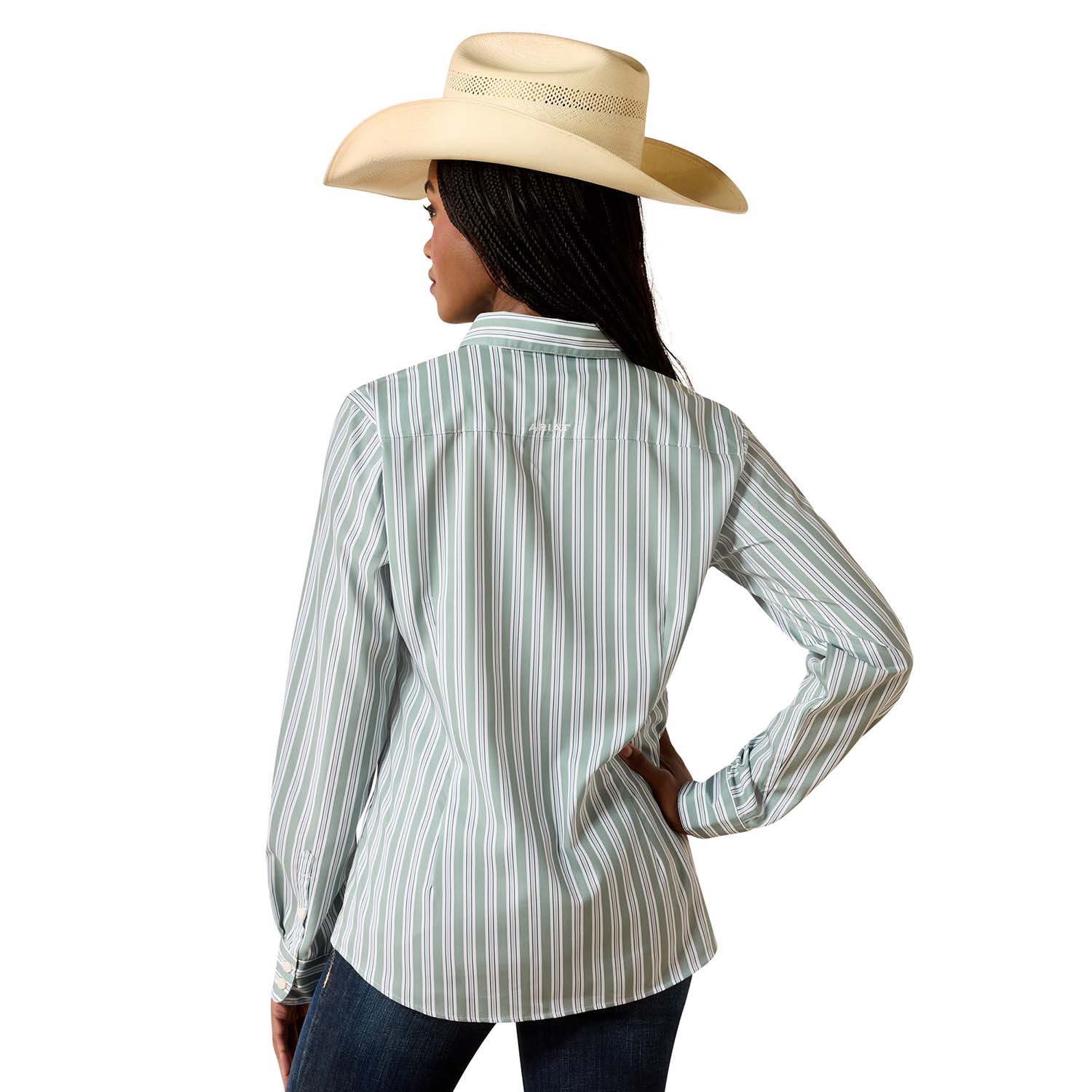 Ariat Women's Kirby Pro Shirt – Long Sleeve, Athletic Fit, UV Protection, Riding & Outdoor Wear - Image 7