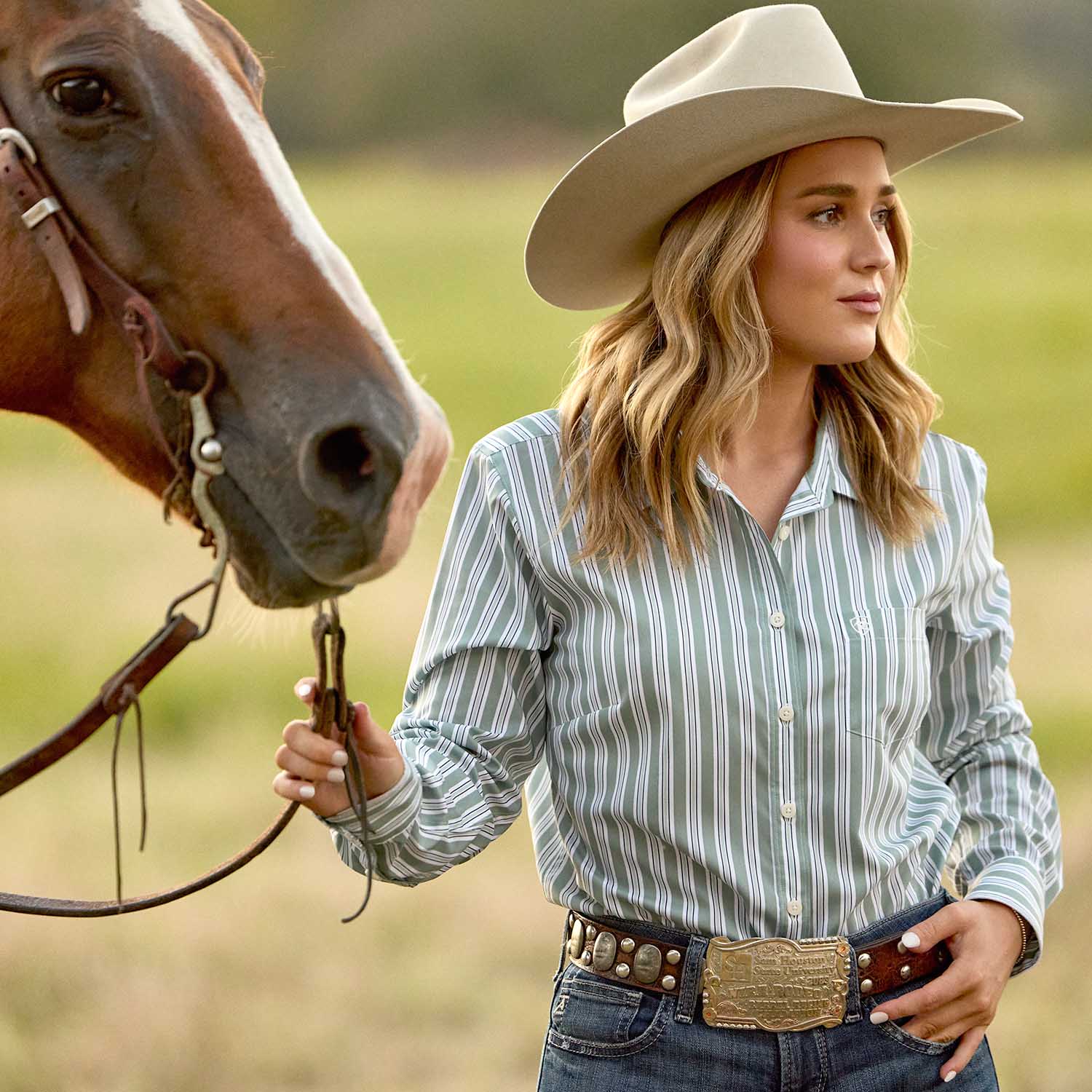 Ariat Women's Kirby Pro Shirt – Long Sleeve, Athletic Fit, UV Protection, Riding & Outdoor Wear - Image 9