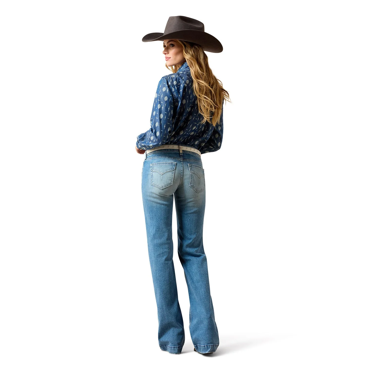 Ariat Women's Mid Rise Clara Trouser Jeans - Image 2