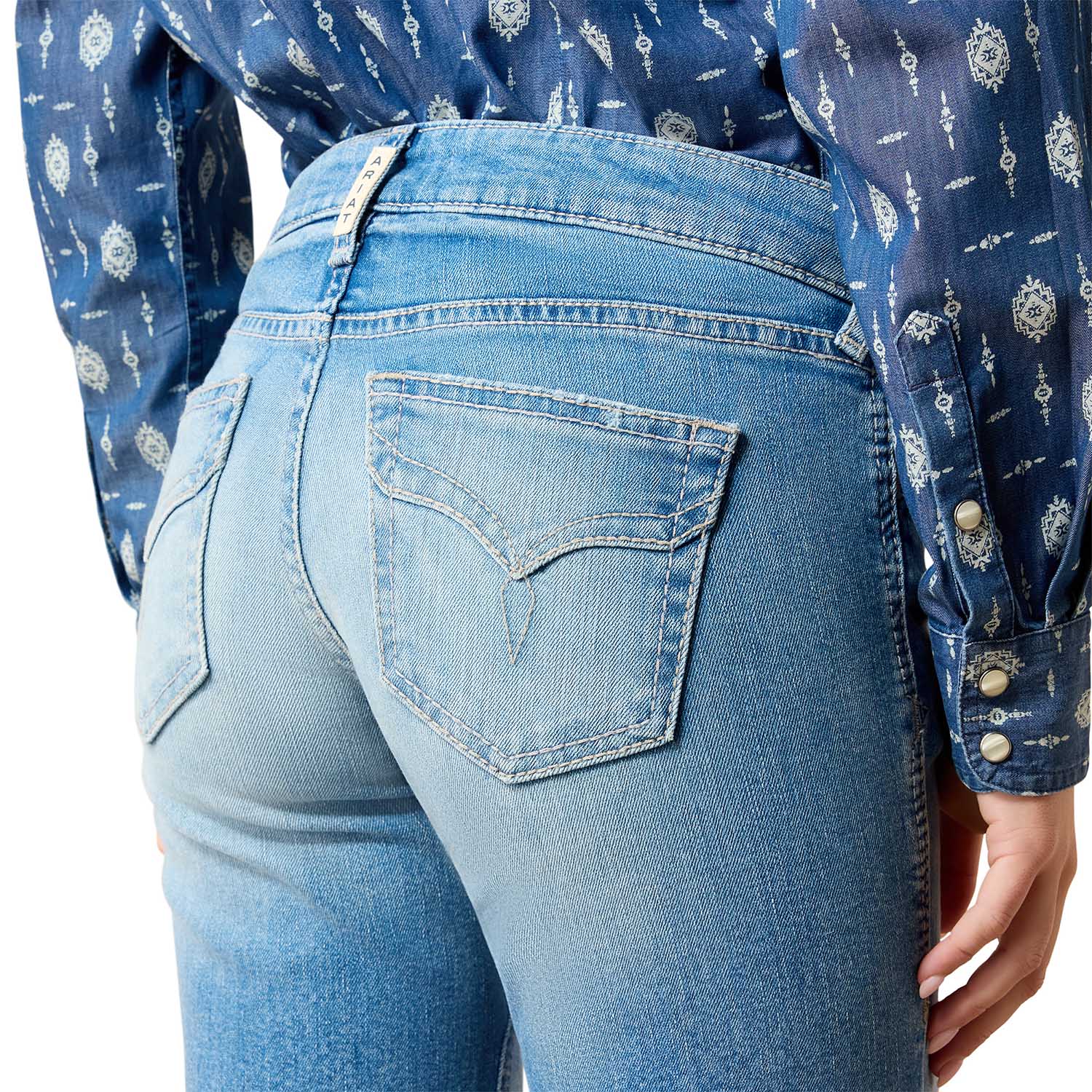 Ariat Women's Mid Rise Clara Trouser Jeans - Image 4