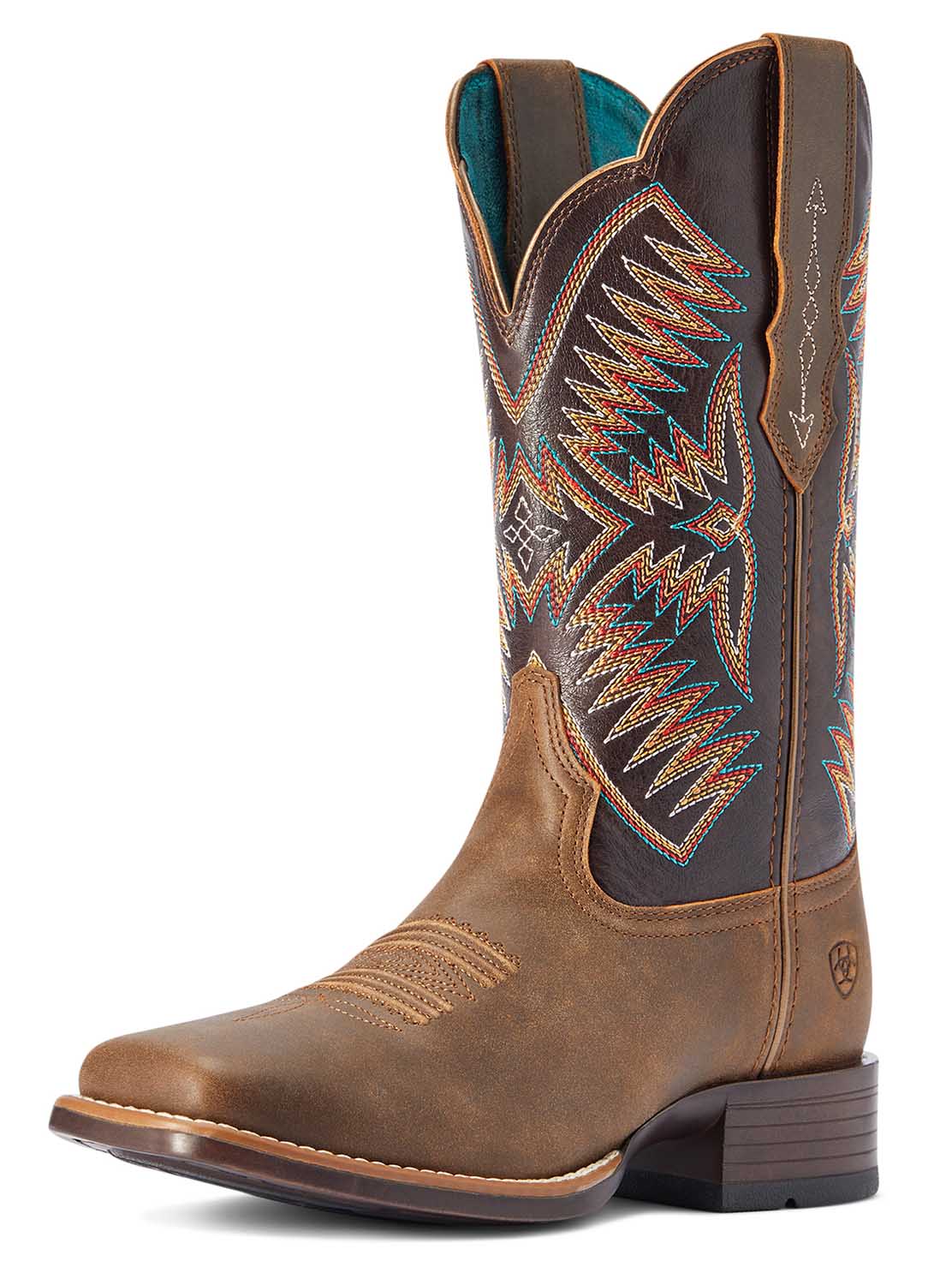 Ariat Women's Odessa StretchFit Western Boot, Fateful Brown - Image 43