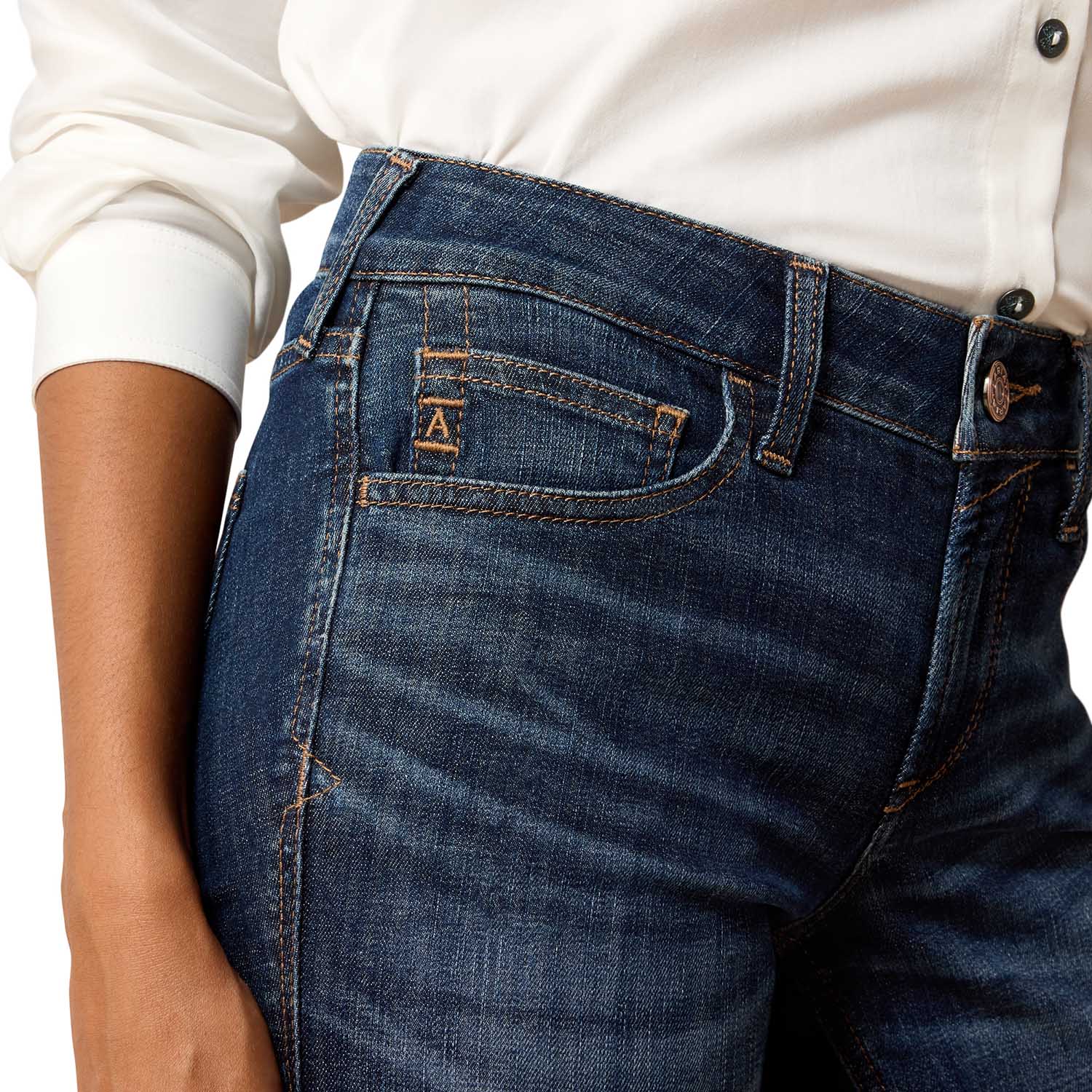 Ariat Women's Perfect Rise Maddie Trouser Jeans - Boot Cut - Image 3